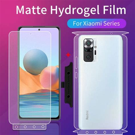 Full Cover Edge Matte Hydrogel Film For Xiaomi Pro Mi T