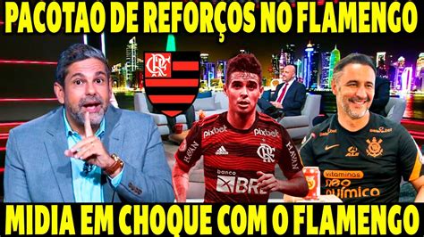 Pacot O De Refor Os Chegando No Flamengo Vitor Pereira O Novo Treina