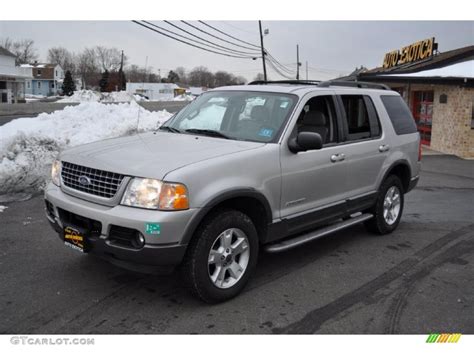 2004 Silver Birch Metallic Ford Explorer Xlt 4x4 43255201 Photo 1 Car Color