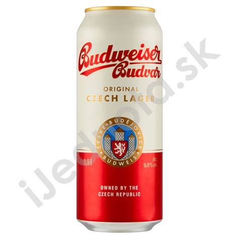 Budweiser Budvar Original Pivo Svetl Le Iak L Coop Jednota Lc