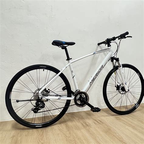 Merida Crossway 90 Hybrid Bike On Off Road Shimano Gear Sports