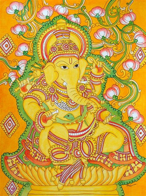 Lord Ganesha Painting By Deepa Gopal Sunil Fine Art America