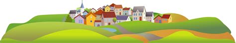 Village Cartoon Png