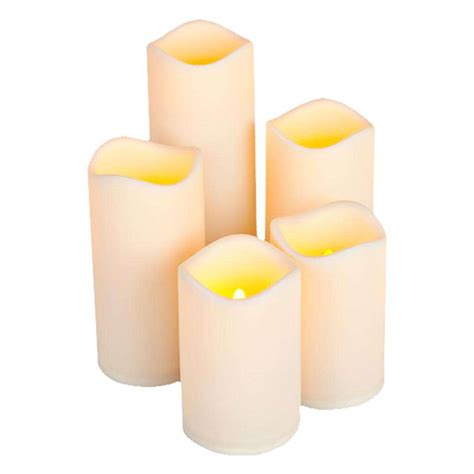 Gerson 33985 Flameless Led Wax Candle