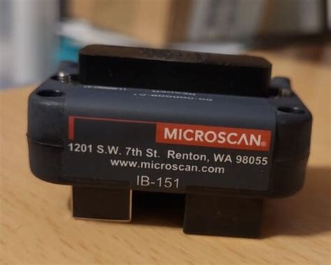 Microscan Ib Ethernet Accessory Kit T New Ebay