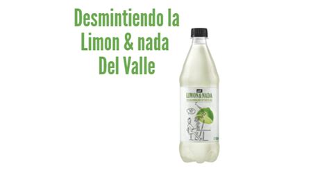 Desmintiendo El Agua Mineralizada Del Valle Limonada