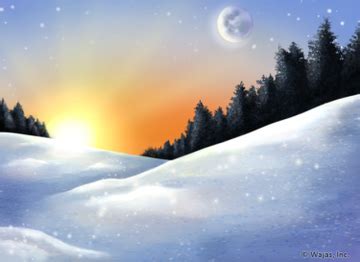 winter sunrise wallpaper  wajas wiki