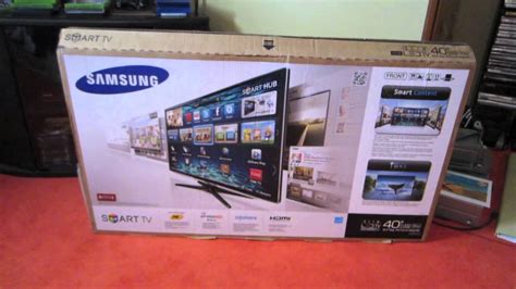 Samsung 40 LED 1080P SMART TV Unboxing Review YouTube