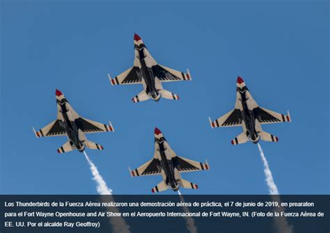 Desarrollo Defensa Y Tecnologia Belica Thunderbirds De La Fuerza