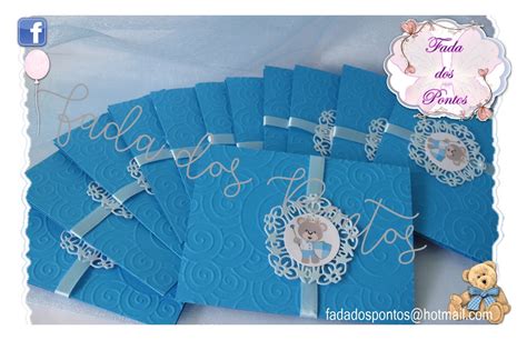 A Magia do Quilling e Papel Convite Batizado Aniversário Comunhão