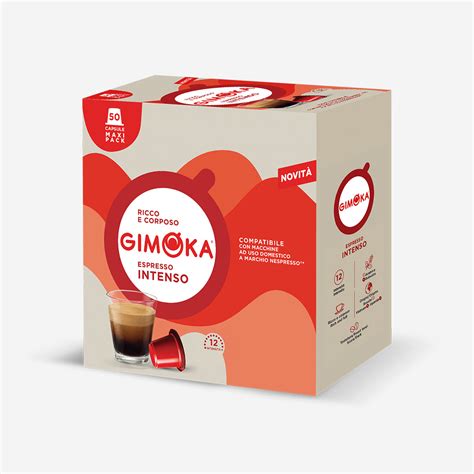 Intenso Gimoka Capsule Compatibili Con Sistema Nespresso