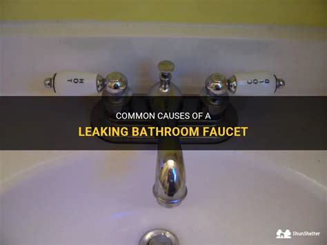 Common Causes Of A Leaking Bathroom Faucet Shunshelter