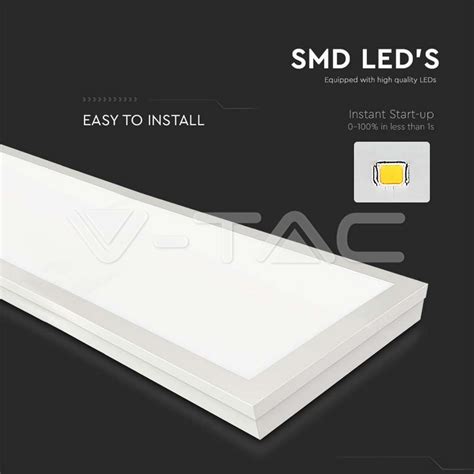 Panouri LED 36W Panou LED 1200x300 Mm 2in1 6400K 6buc SET