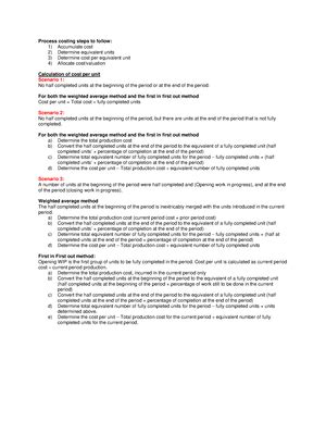 Chapter 3 Cost Allocation CHAPTER 3 COST ASSIGNMENT A SSIGNMENT