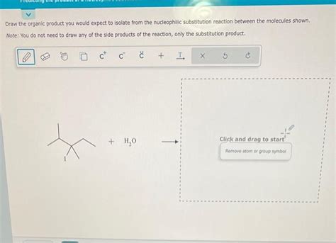 Solved Draw The Organic Product You Would Expect To Isolate