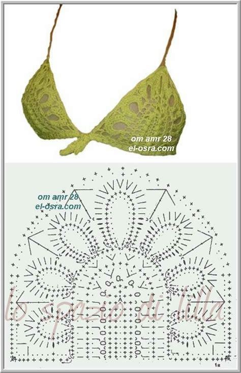 Lo Spazio Di Lilla Bikini Crochet Schemi Crochet Bikini Free Patterns