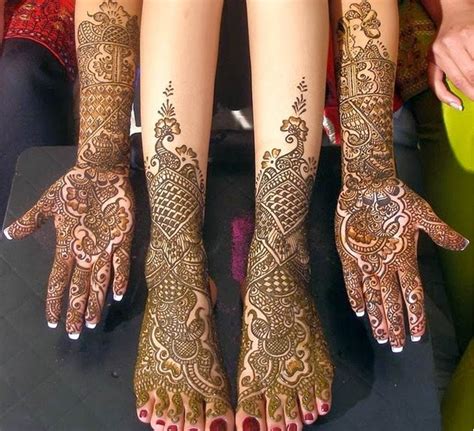 Mehndi Design Henna Art: Bridal Feet and Hand Heena Mehndi Designs No 11