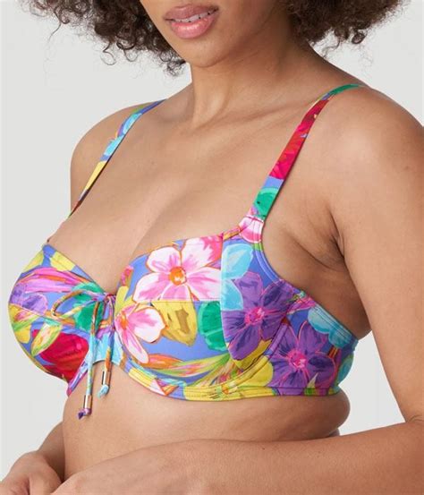 Sujetador Bikini Copa Entera Floral Sazan Primadonna Swim