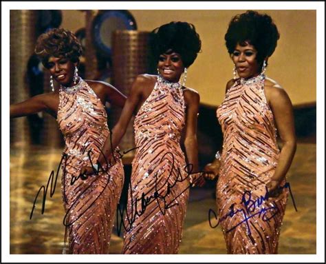 Diana Ross & The Supremes Signed 8x10 PhotographROCK STAR gallery