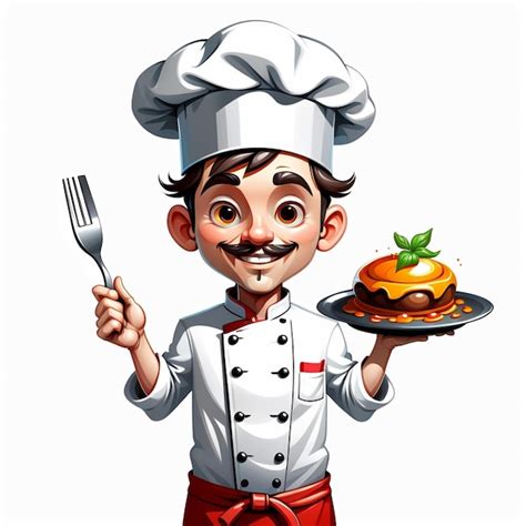 Vector Chef Character Design Premium Ai Generated Image