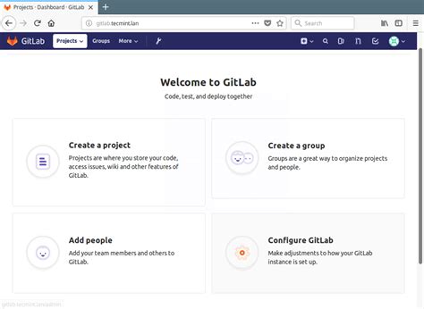 Ubuntu Debian Gitlab