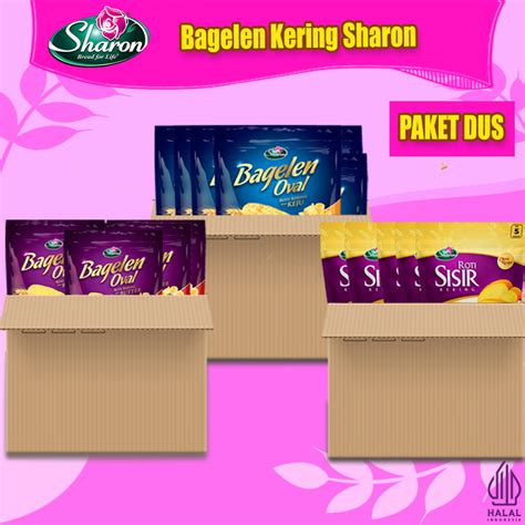 Jual Paket Dus Roti Kering Bagelen Sharon Bakery Gr Shopee