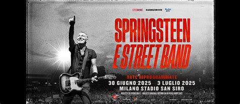 Rinviate Le Date Italiane Del Tour Di Bruce Springsteen Radio Web Italia