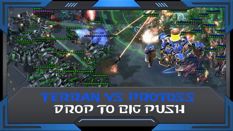 Starcraft 2 Ruff Highlight Drop To Big Push Youtube