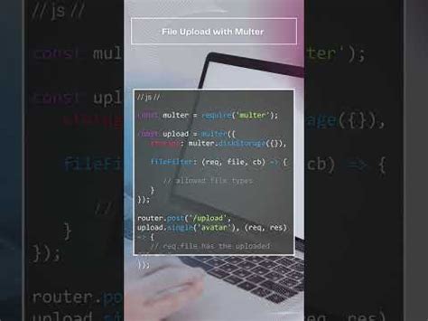 Node Js How To Handle File Uploads In Node Js Nodejs Express
