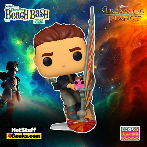 2022 CCXP Treasure Planet Jim Hawkins Funko Pop Ride