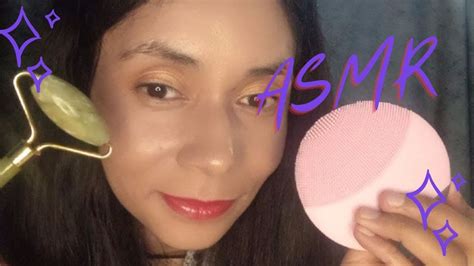 Asmr Skin Care Limpieza Facial Te Consiento Limpiando Tu Carita Youtube