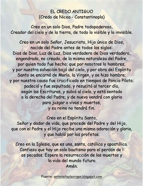 Arriba Imagen Credo En Dios Padre Abzlocal Mx