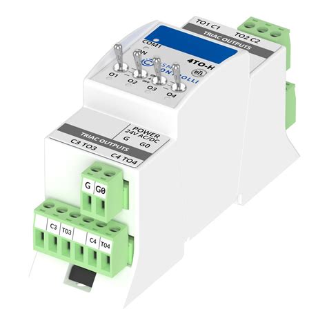 Module Sorties Digitales Modbus RS485 Ou BACnet MSTP ISMA B 4TO H BTIB