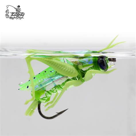 2021 Grasshopper Flies Dry Fly Fishing Flies Insect Baits Fishing Lure ...