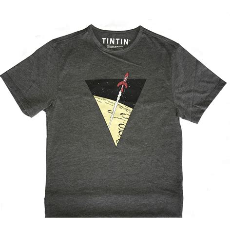 T Shirt Rocket The Tintin Shop Uk