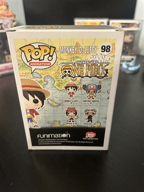 Monkey D Luffy One Piece Og Sticker Jjl Glossy Funko Pop