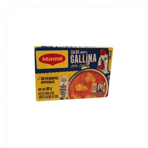 Caldo Sabor A Gallina Maggie 80 G 2 8 Oz Supermarket 23 Es Una