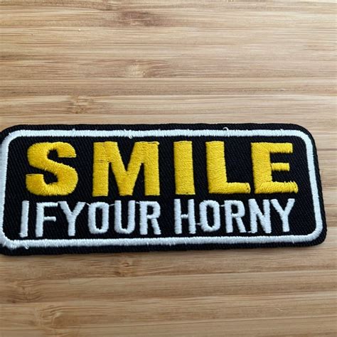 Horny Smile Etsy