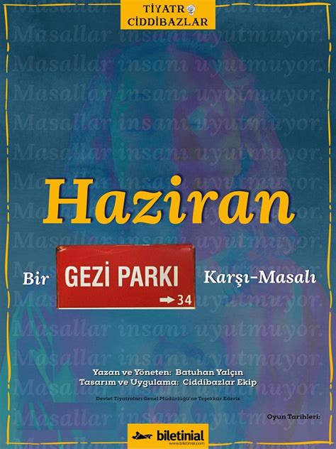 Haziran Bir Karşı Masal Biletinial