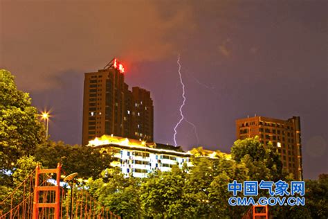 福州出现雷雨大风强对流天气 中国气象局政府门户网站