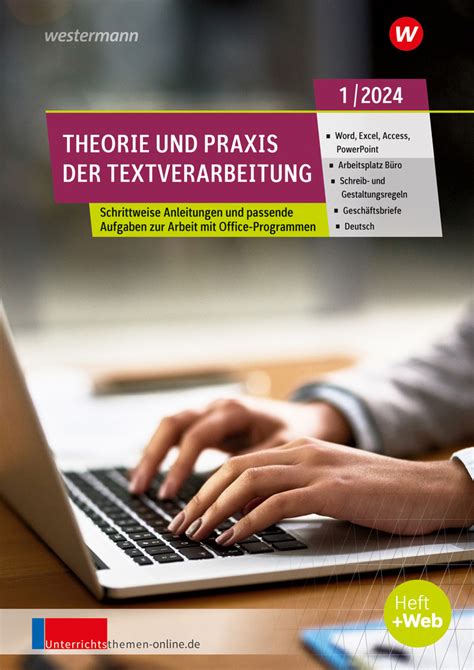 Theorie Und Praxis Der Textverarbeitung Ausgabe Februar 1 2024 1