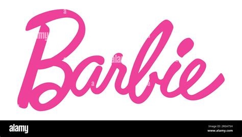 Barbie logo. Barbie Doll Logo Pink. Editorial logo Stock Vector Image ...