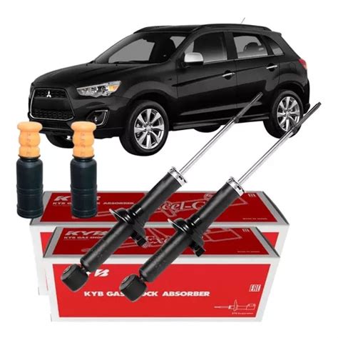 Par Amortecedor Kits Traseiro Mitsubishi Asx Kayaba