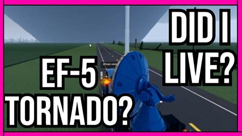 TWISTED Large 250 Mph Tornado On Twisted Roblox Did I Live YouTube