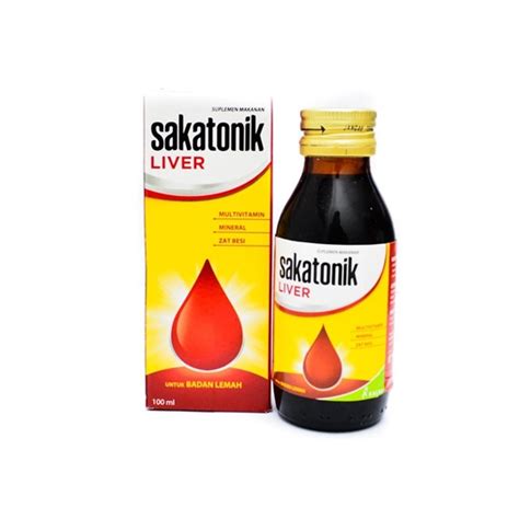 RH SAKATONIK LIVER 100 ML MENGATASI ANEMIA KEKURANGAN ZAT BESI