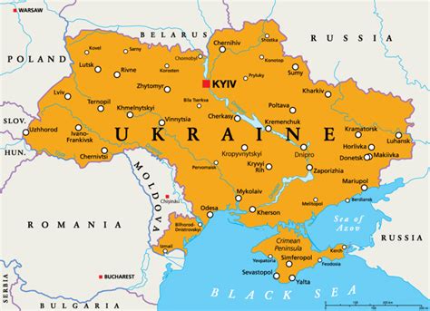 Map Of Ukraine – Topographic Map of Usa with States