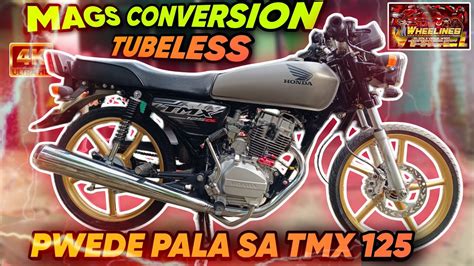 PAANO MAG CONVERT NG MAGS SA HONDA TMX 125 ALPHA PWEDE DIN SA MGA CHINA