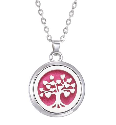 Geurketting Love Tree Ketting Inclusief Geurpads Parfum