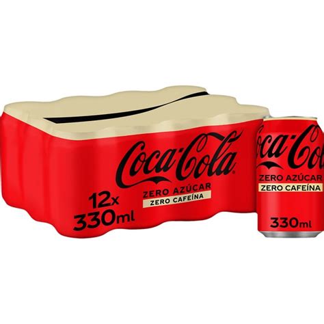 Coca Cola Zero Zero Lata Cl Pack Te Llevo El Agua