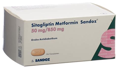 Sitagliptine Metformin Sandoz Filmtabl Mg Mg Blist Stk